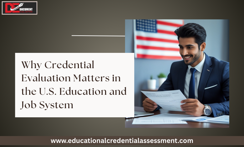 Credential evaluation report comparing foreign degree to U.S. education level