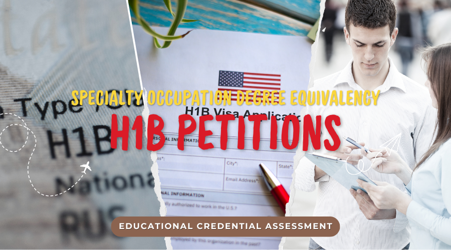 Specialty occupation degree equivalency for H1B visa petitions